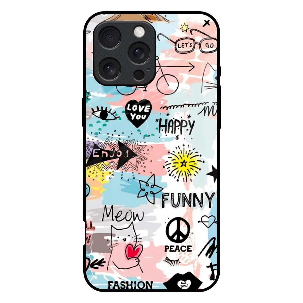 Flexible Touch Eco Friendly Just For You Glass Case For iPhone 16 Pro Max