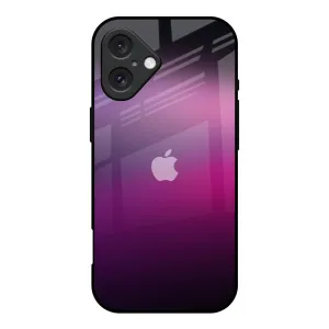 Sleek Detail Tough Frame Knight Pink Glass Case for iPhone 16