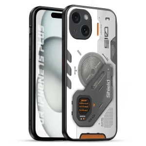 Protective barrier Liberty Cyber Glass Case for iPhone 15 Plus