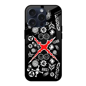 Red Zone Glass Case for iPhone 15 Pro Flexible Build Form