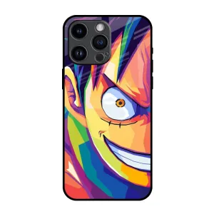 Monkey Wpap Pop Art Glass Case for iPhone 14 Pro Max Matte Coating Finish
