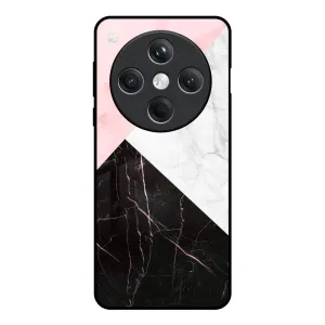 Marble Collage Art Glass Case For Oppo Find X8 5G Modern Function