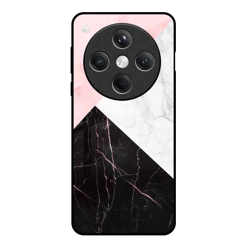 Marble Collage Art Glass Case For Oppo Find X8 5G Modern Function