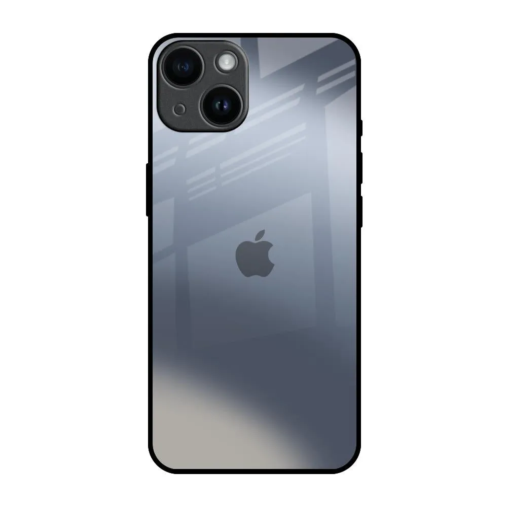 Creative Form Durable touch Space Grey Gradient Glass Case for iPhone 14