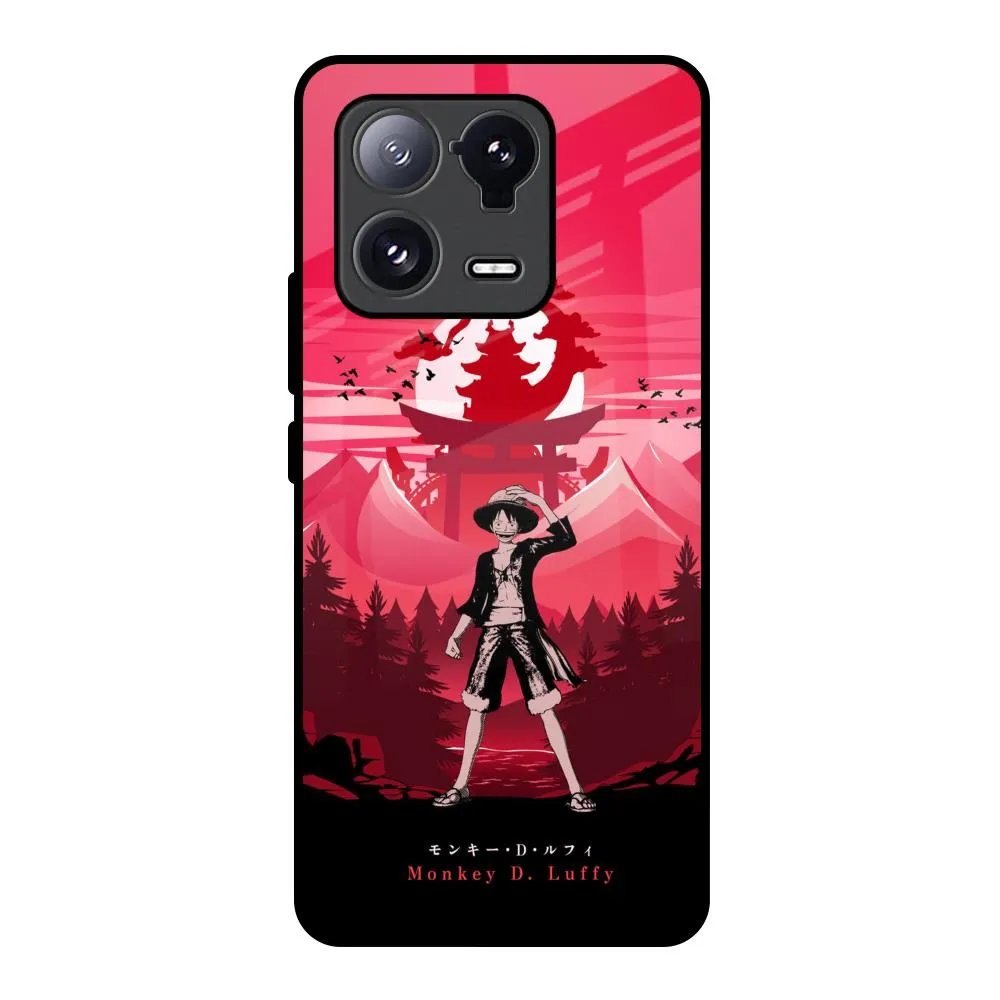 Lost In Forest Glass Case for Mi 13 Pro Transparent Look Soft Edging