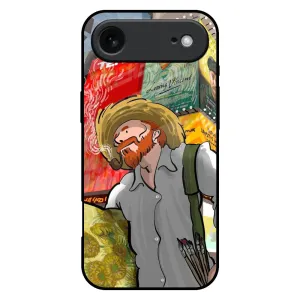 Loving Vincent Glass Case for iPhone 17 Air Stylish Layer