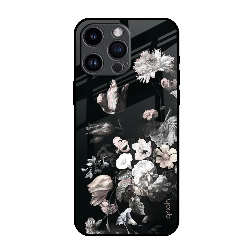 Vivid Coloration Compact Structure Artistic Mural Glass Case for iPhone 14 Pro Max