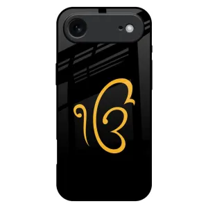 Luxury Fashion Initial Glass Case for iPhone 17 Air Perfect Fit Comfort Shield