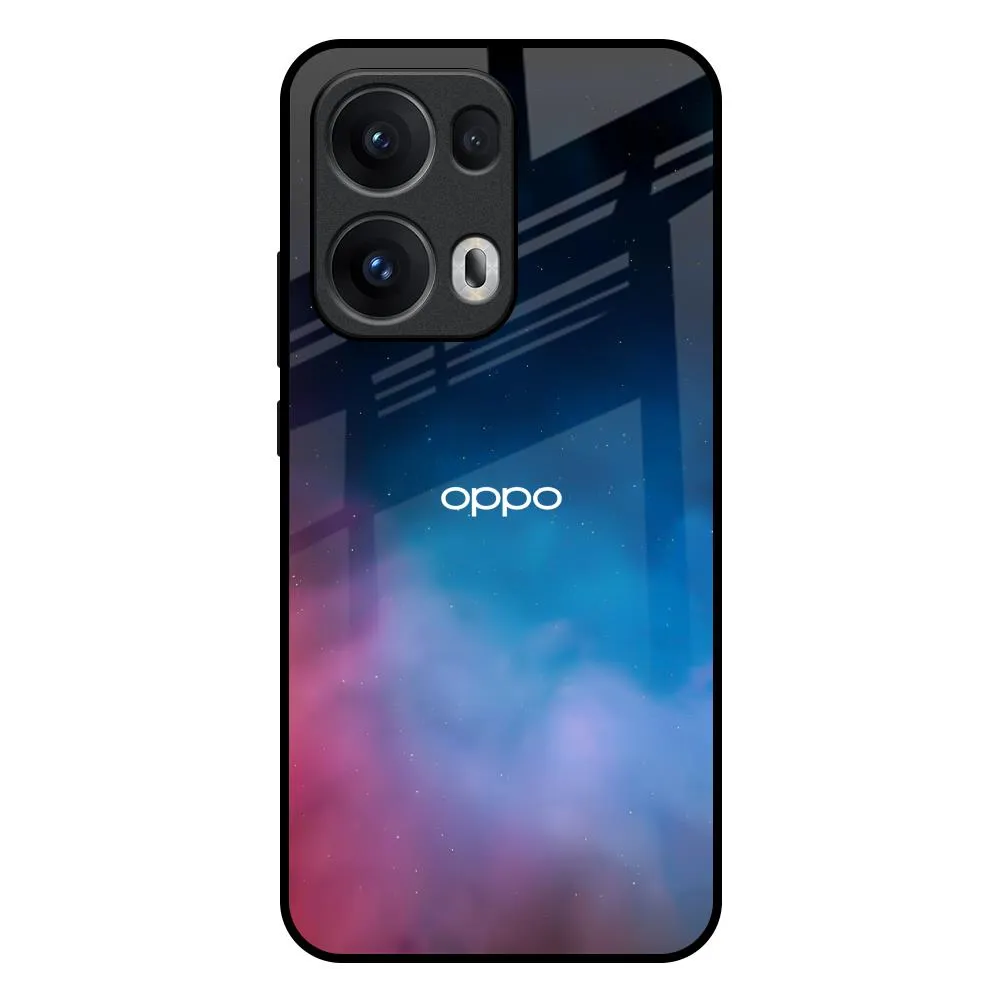 Cloudy Galaxy Glass Case for Oppo Reno13 Pro 5G Sleek Surface