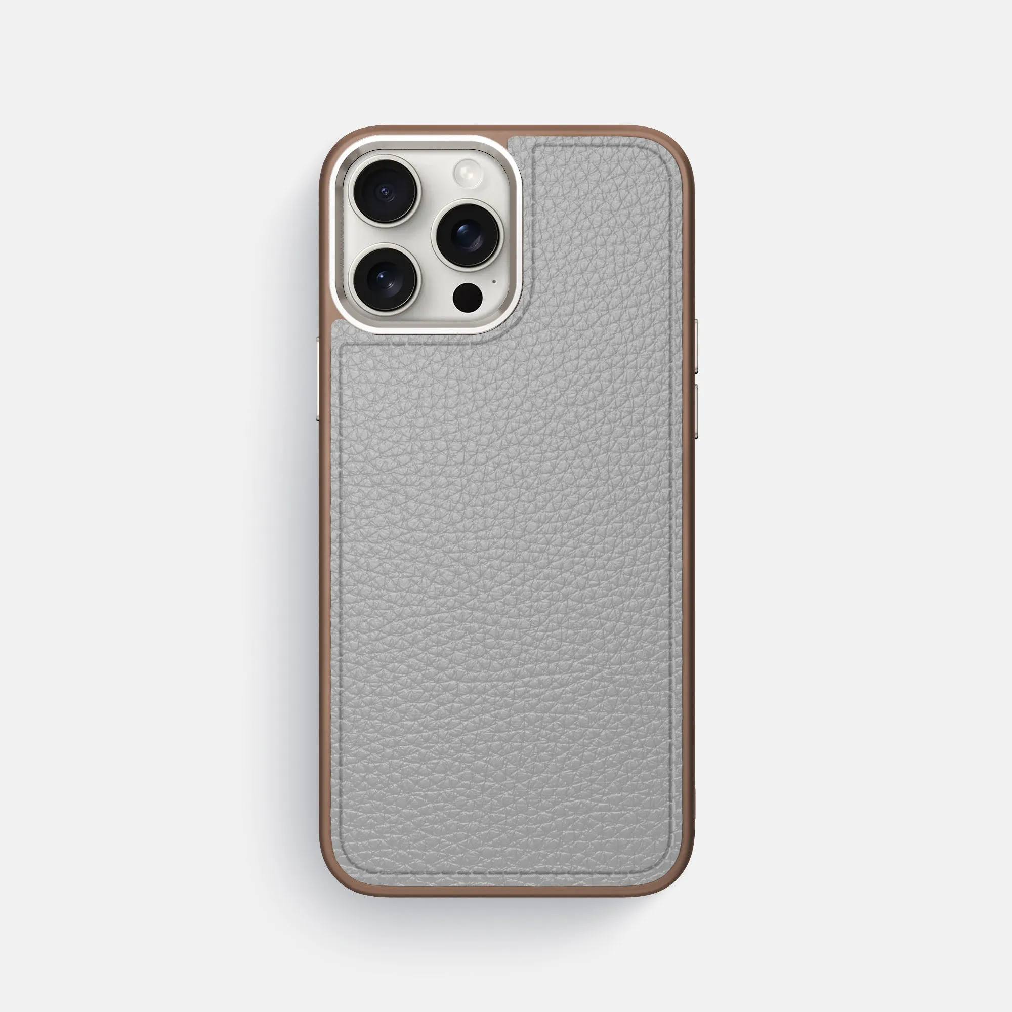 Vivid Detail Texture Toned Sport Case For iPhone 16 Pro Max In Calf