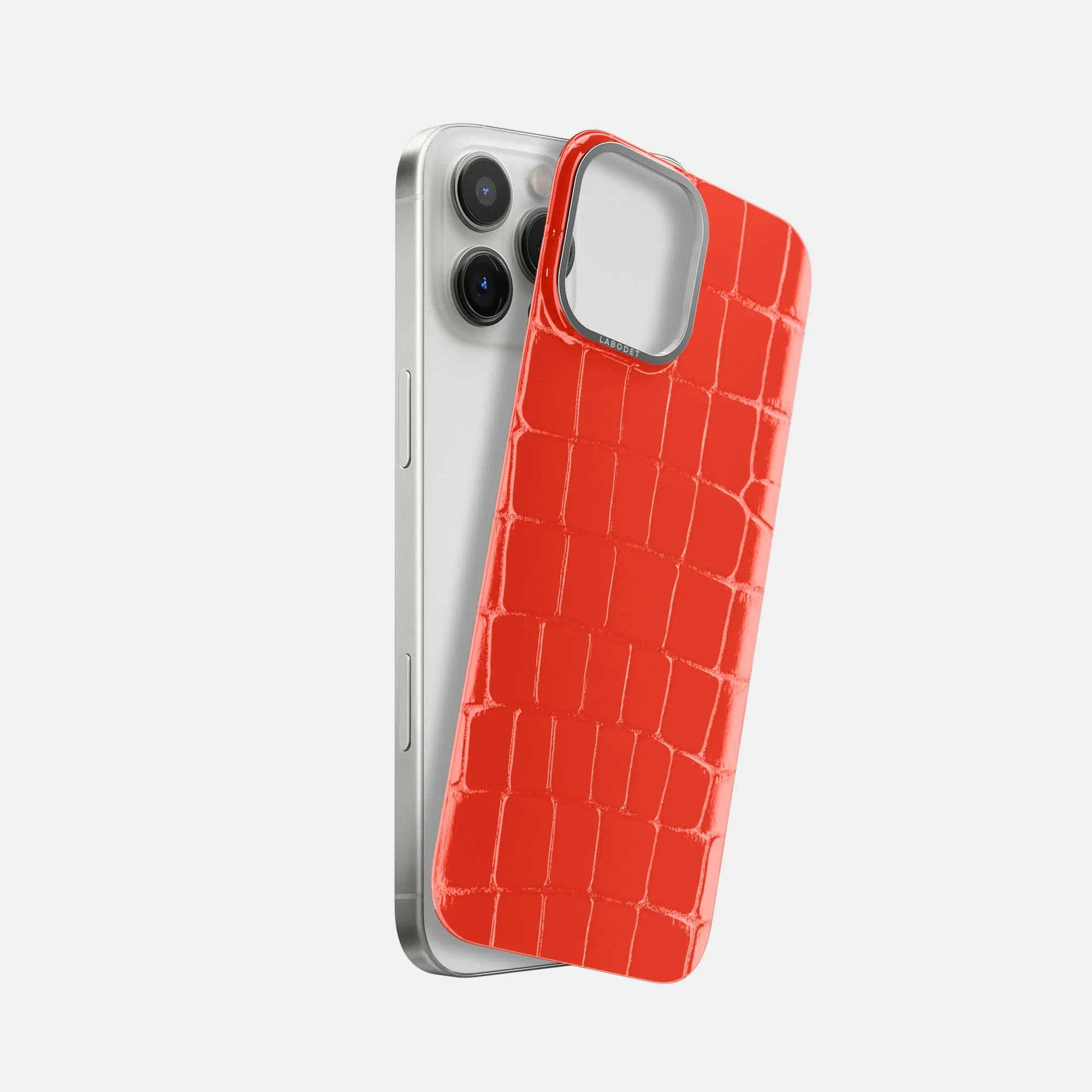 Elegant Touch MagSafe Mask For iPhone 16 Pro Max In Shiny Alligator