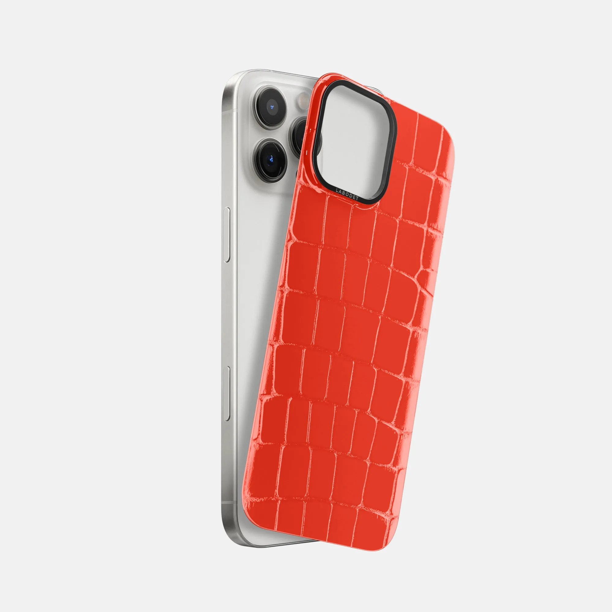 Anti Slip MagSafe Mask For iPhone 16 Pro Max In Shiny Alligator