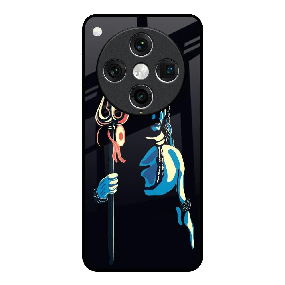 Mahakal Glass Case For Oppo Find x8 Pro Professional Look