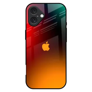 Mango Sink Glass Case for iPhone 16 Plus Minimal Design Modern Look