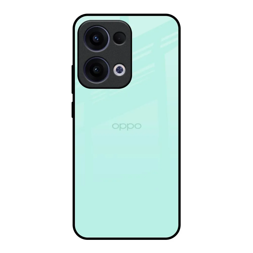 Teal Glass Case for Oppo Reno13 5G Wear resistant