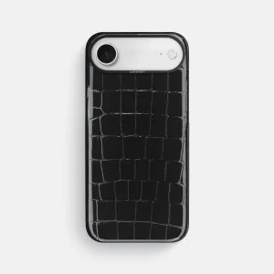 Classic Case For iPhone 17 Air In Shiny Alligator Flexible Pattern Layer