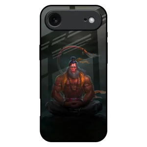 Stylish Choice Lord Hanuman Animated Glass Case for iPhone 17 Air