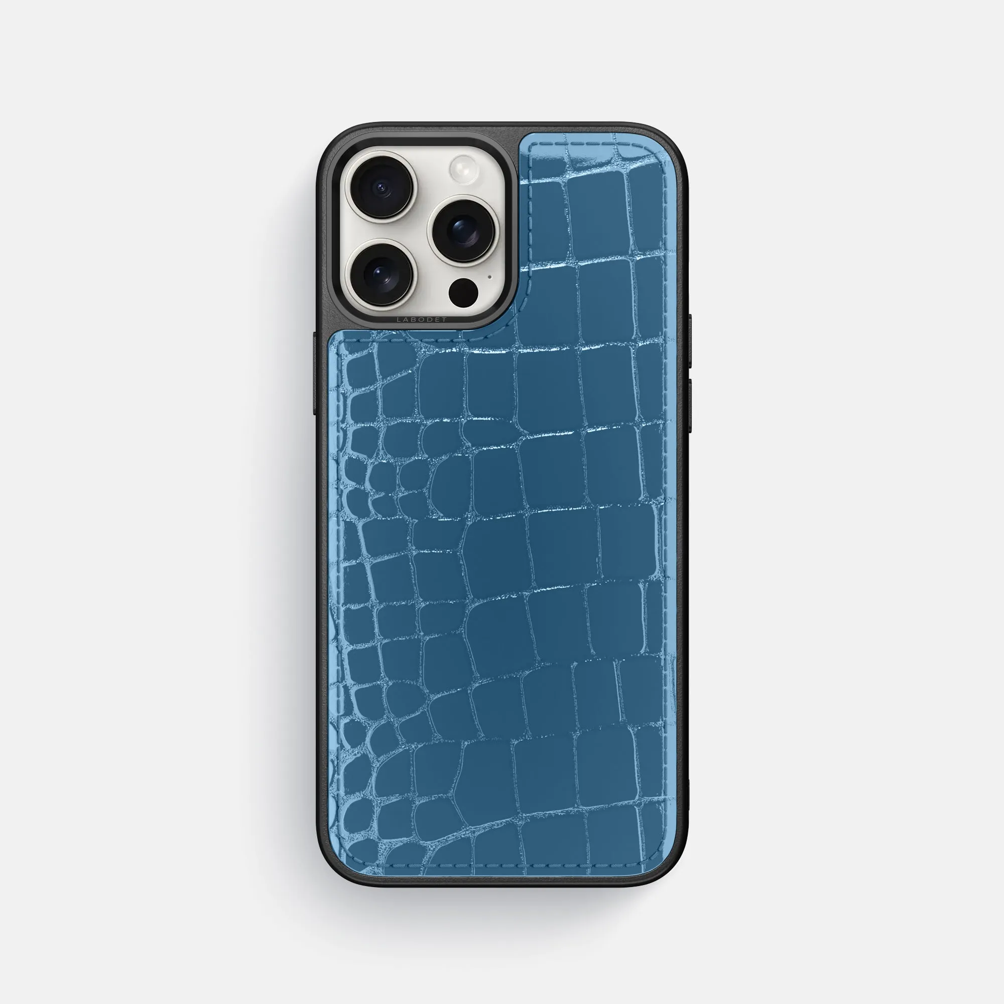 Soft Shield Sport Case For iPhone 16 Pro Max In Shiny Alligator