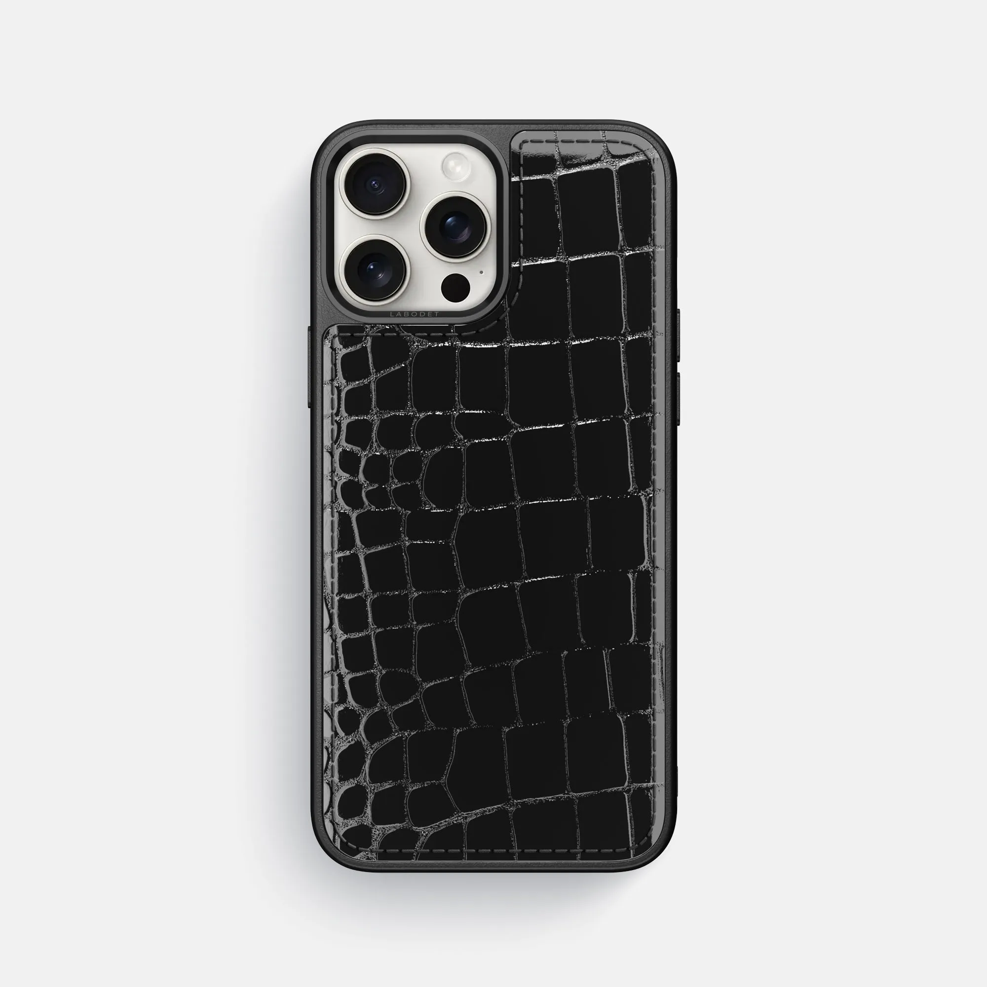 Durable Edge Sport Case For iPhone 16 Pro Max In Shiny Alligator