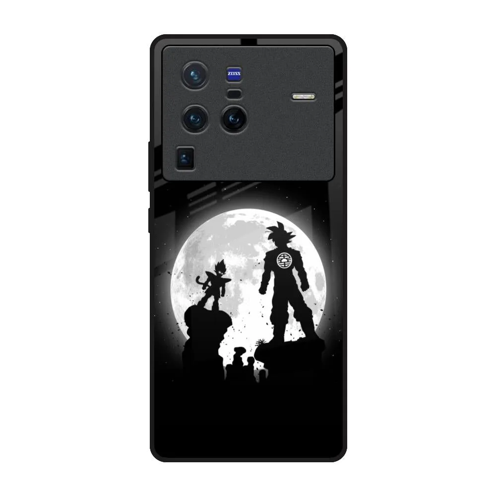 Premium Texture Design True Saiyans Glass Case for Vivo X80 Pro 5G