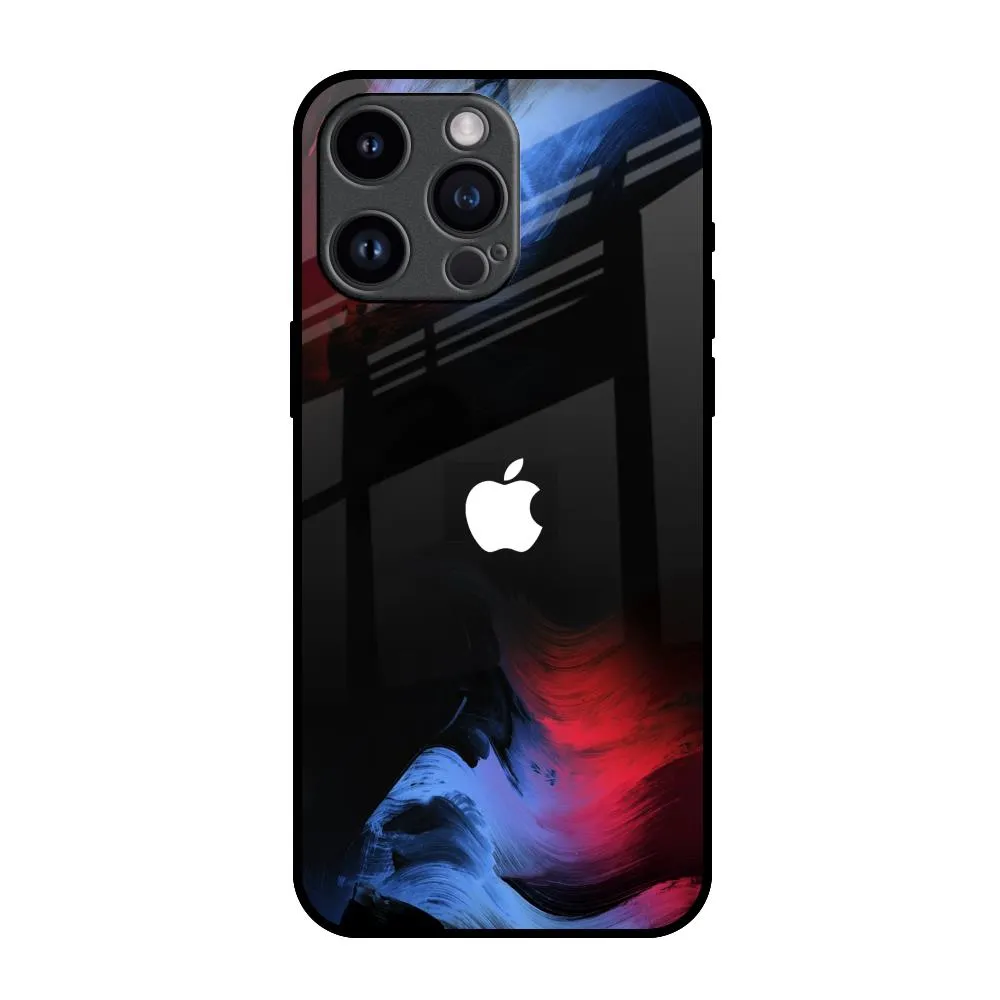 Fine Art Wave Glass Case for iPhone 14 Pro Max High strength