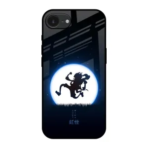 Luffy Nika Glass Case for Apple iPhone 16e Simple Texture