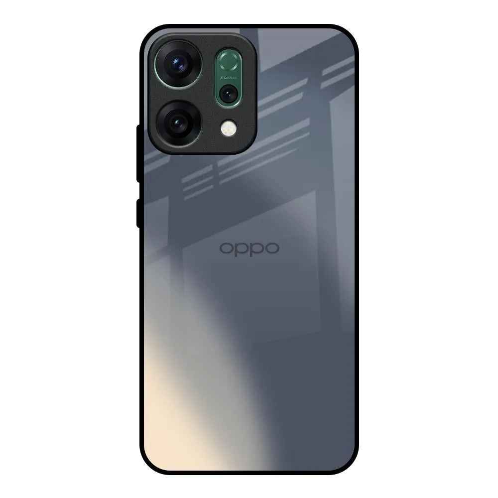 Compact Design Metallic Gradient Glass Case for Oppo Reno14 Pro 5G