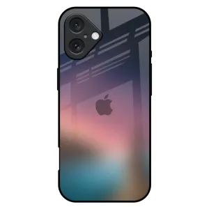 Urban Style Metropolis Gradient Glass Case for iPhone 16 Plus