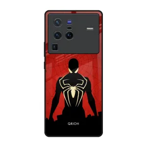 Premium Material Vivid Surface Mighty Superhero Glass Case For Vivo X80 Pro 5G