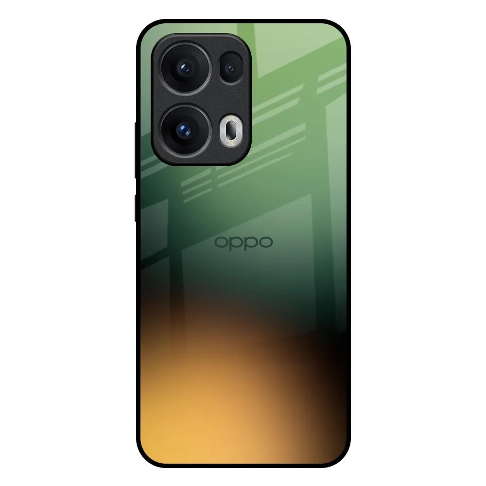 Fashion Detail Comfort Design Layer Blurry Forest Glass Case for Oppo Reno13 Pro 5G