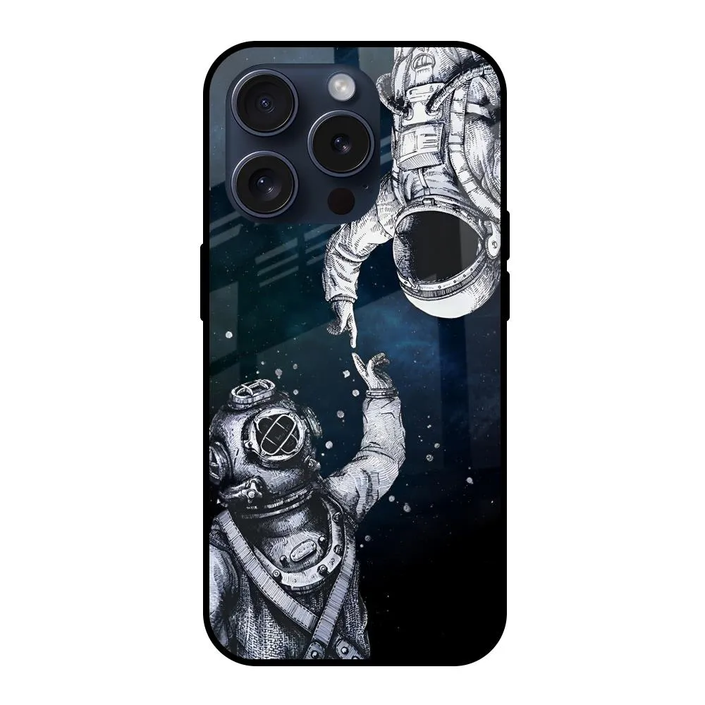 Astro Connect Glass Case for iPhone 15 Pro Protective Material