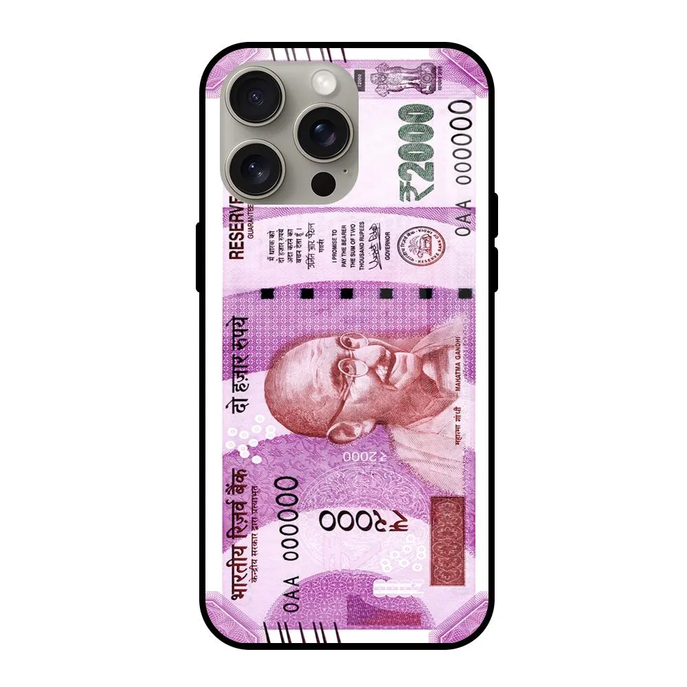 Stock Out Currency Glass Case for iPhone 15 Pro Max Travel Ready
