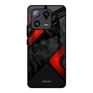 Smooth Fit Modern Camo Abstract Glass Case for Mi 13 Pro