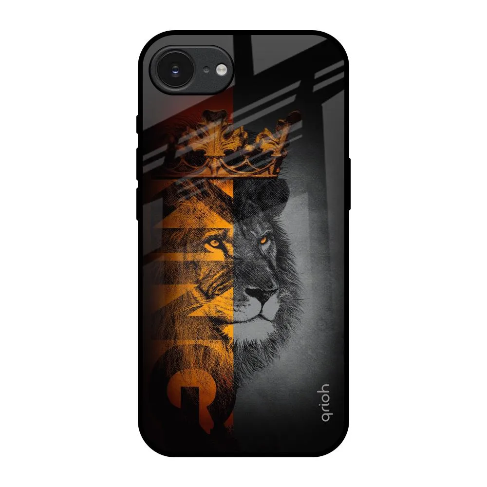 King Of Forest Glass Case for Apple iPhone 16e Elegant Style