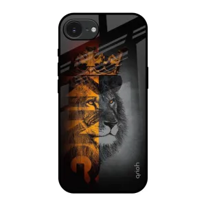 King Of Forest Glass Case for Apple iPhone 16e Elegant Style