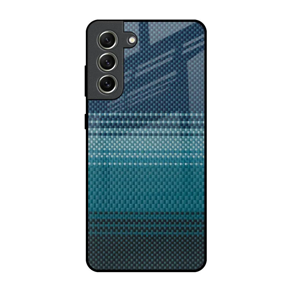 Sleek Feel Modern Rug Glass Case for Samsung Galaxy S21 FE 5G