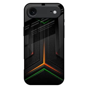 Modern Ultra Chevron Glass Case for iPhone 17 Air Sport Inspired Durable Texture