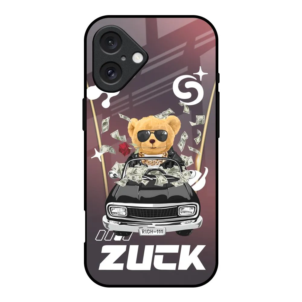 Money Madness Glass Case for iPhone 16 Flexible Design