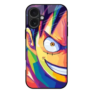 Everyday Protection Monkey Wpap Pop Art Glass Case for iPhone 17
