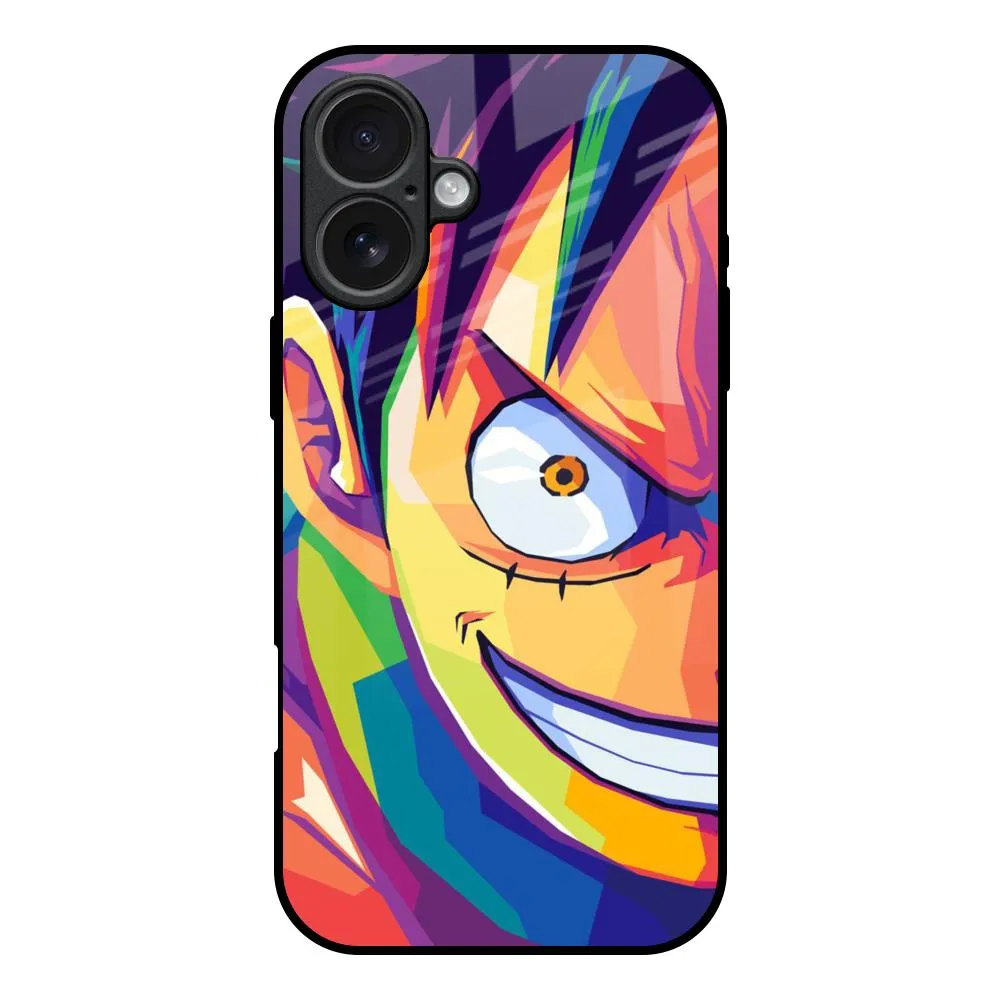 Everyday Protection Monkey Wpap Pop Art Glass Case for iPhone 17