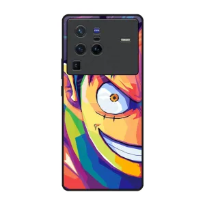 Monkey Wpap Pop Art Glass Case for Vivo X80 Pro 5G Easy Access Elegant Touch
