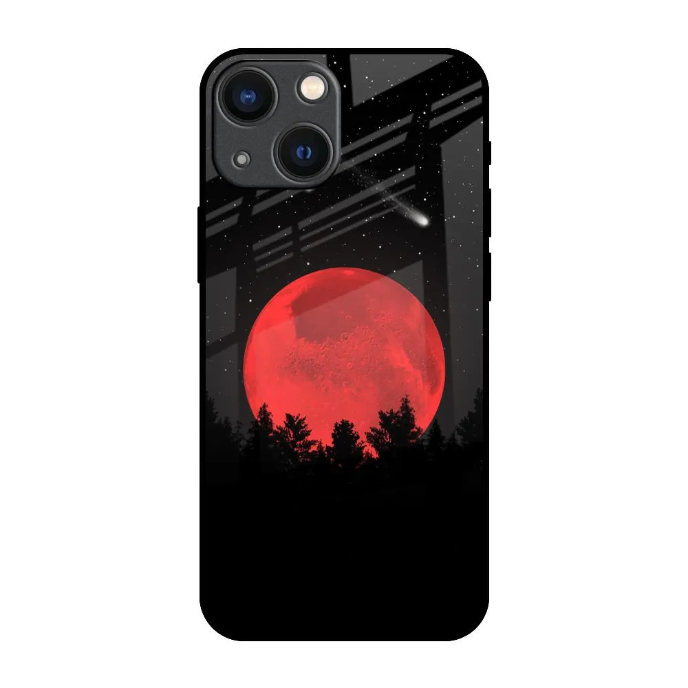 Moonlight Aesthetic Glass Case For iPhone 14 Plus Durable Layer