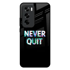 high quality build Grip Control Never Quit Glass Case For Oppo Reno 12 Pro 5G