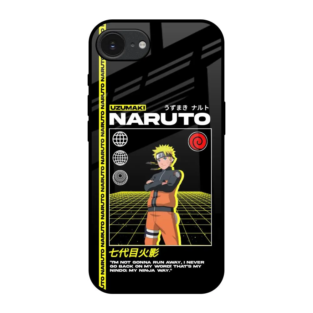 Vibrant Finish Ninja Way Glass Case for Apple iPhone 16e