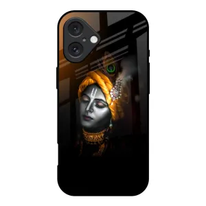 Ombre Krishna Glass Case for iPhone 16 Comfort Grip