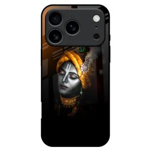Protective Pattern Ombre Krishna Glass Case for iPhone 17 Pro Max