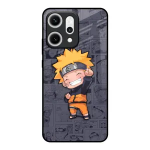 Orange Chubby Glass Case for Oppo Reno14 5G clean design Protective Structure
