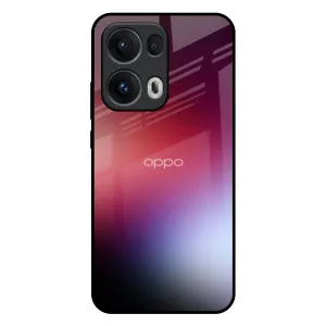 Gaussian Red Glass Case for Oppo Reno13 Pro 5G Raised Bezels