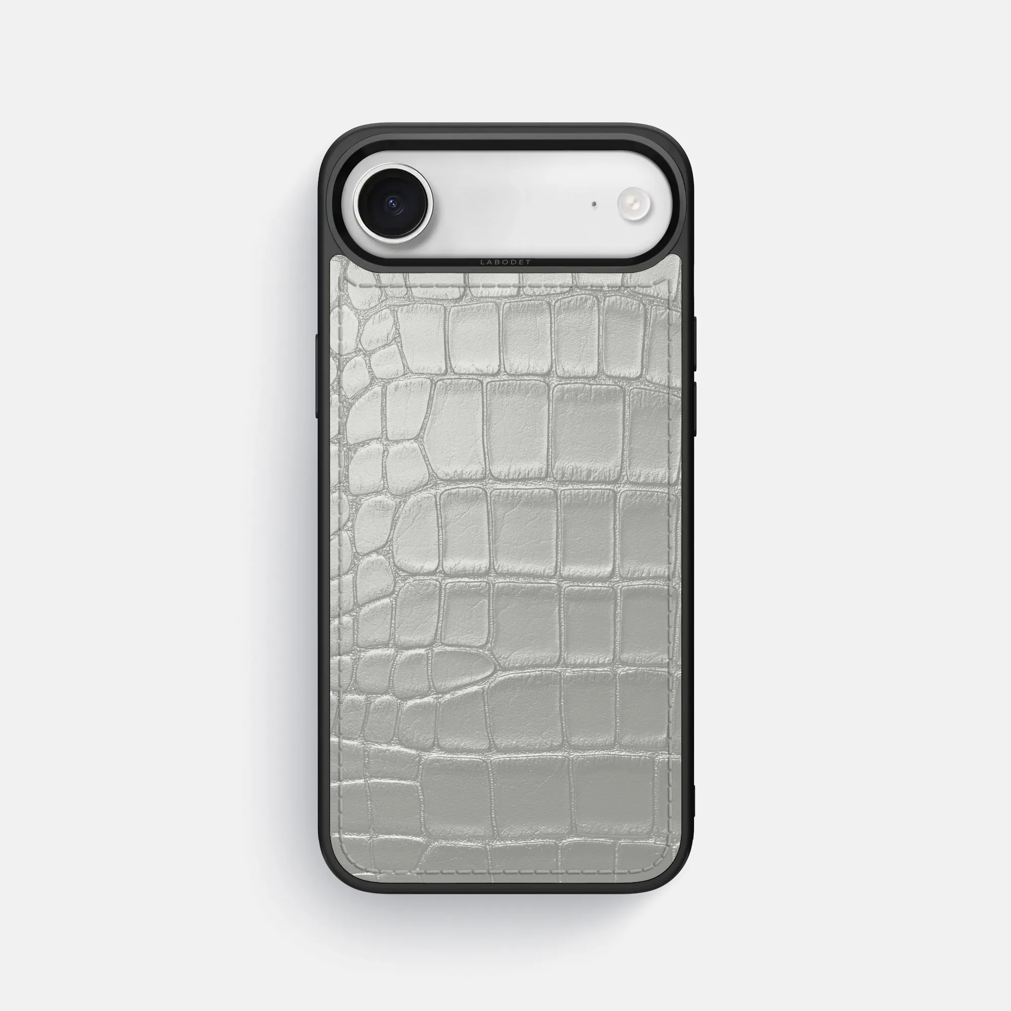 Elegant Texture Elegant Look Sport Case For iPhone 17 Air In Metallic Alligator
