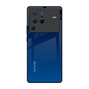 Durable Material Shock Layer Very Blue Glass Case for Vivo X80 Pro 5G